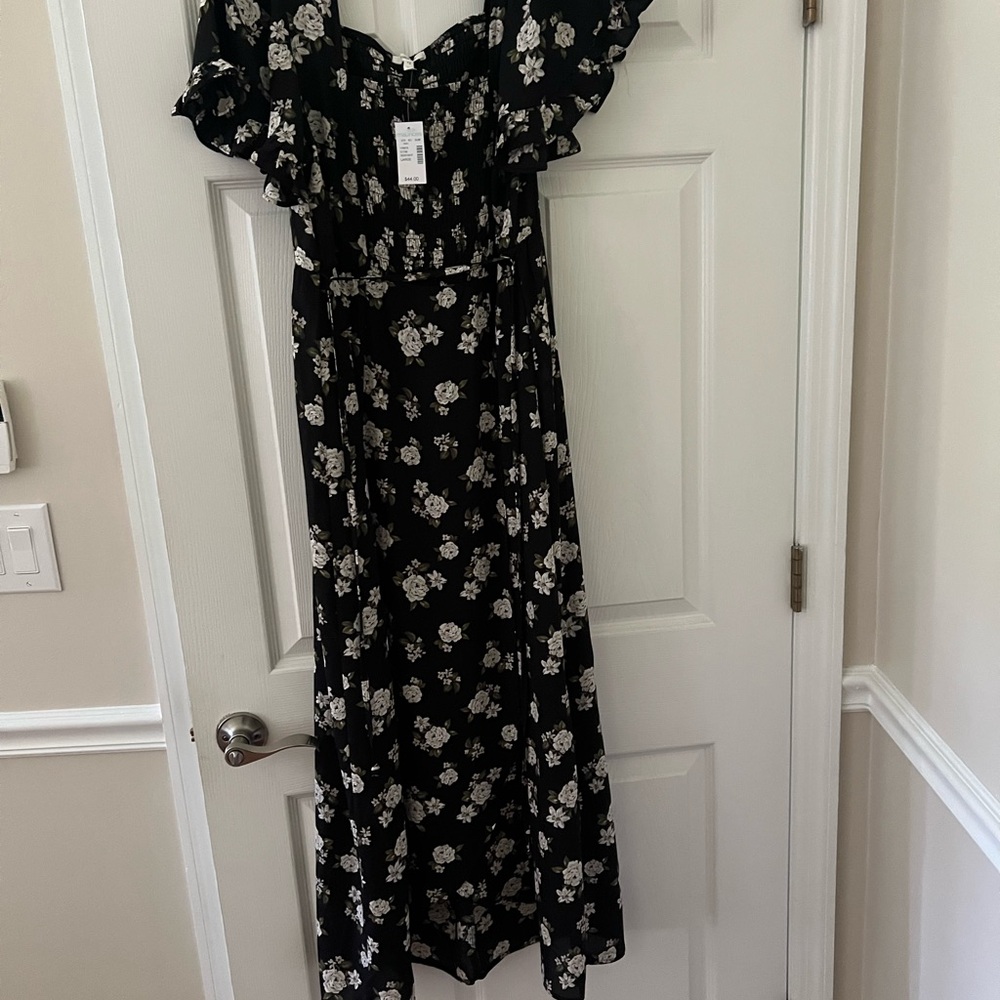 Floral maxi dress
